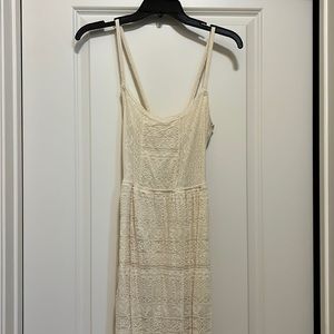 Hollister Cream Maxi Dress